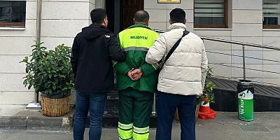 Belediye işçisi kılığına giren hükümlü yakalandı