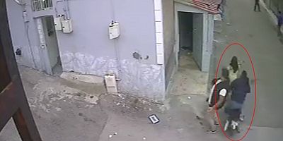 Düztepe’de kahreden kaza kamerada