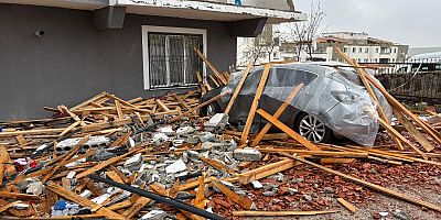 Gaziantep’te fırtına mağdurları konuştu