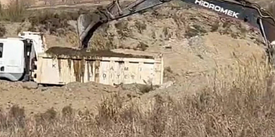 Karkamış Belediyesi’ne kaçak kum nedeniyle ceza