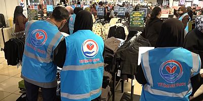 Yetim çocuklara kışlık yardım